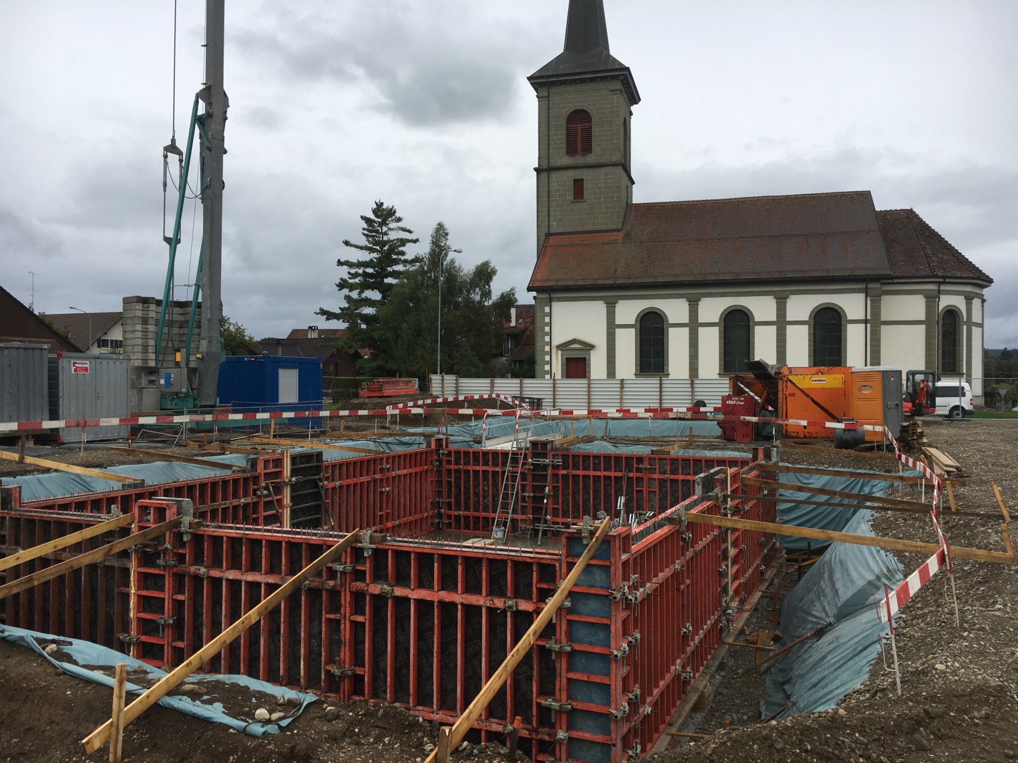 Coffrage panoramique – F. Morina